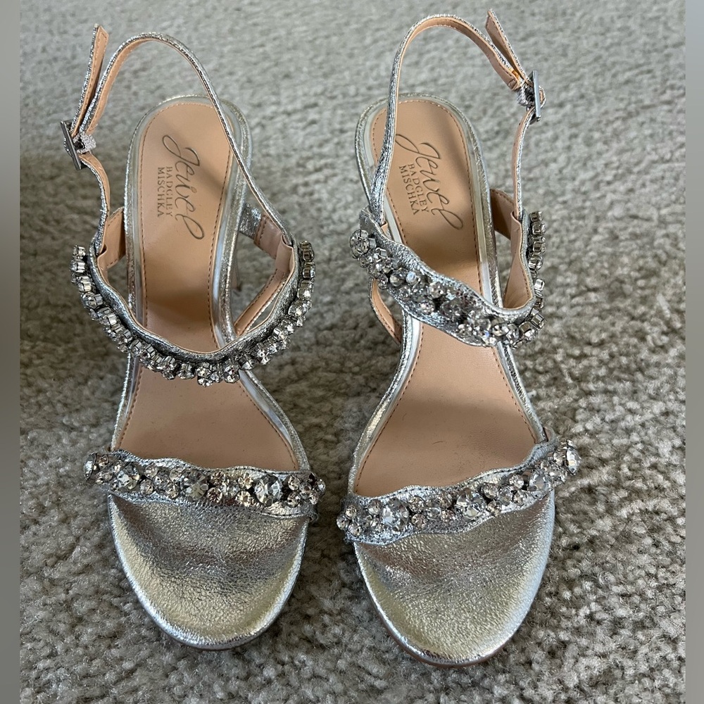 Badgley mischka JEWEL sandals size 36.5